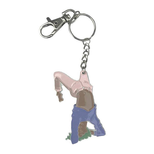 Out of the Box Girl Keychain