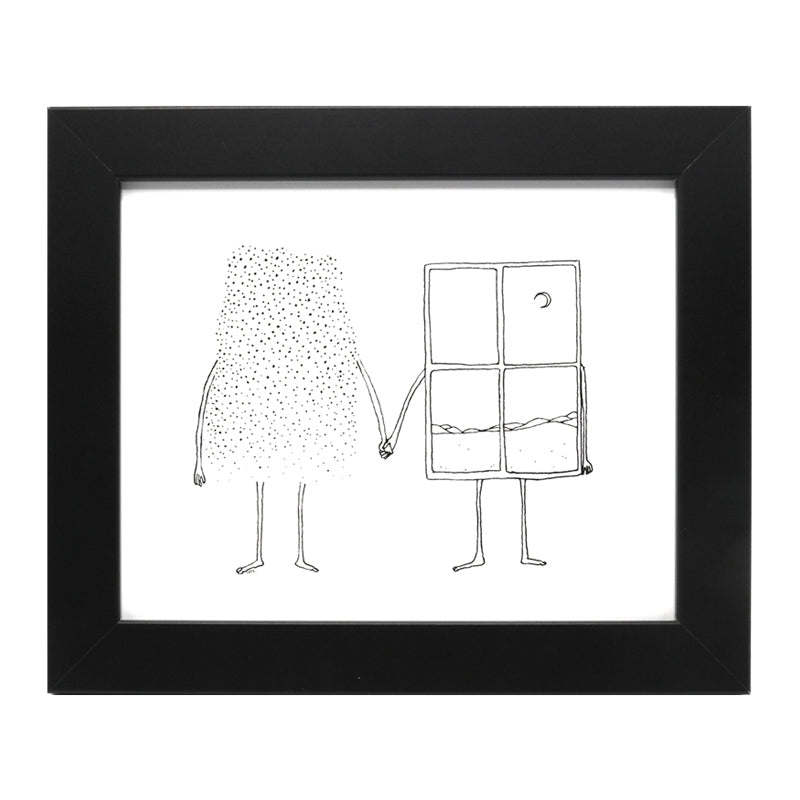 Beautiful Weirdos #2 (Framed Print)