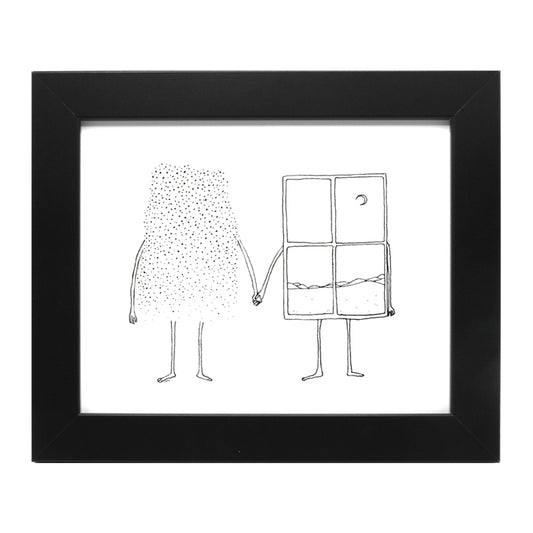 Beautiful Weirdos #2 (Framed Print)