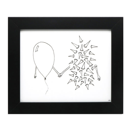 Beautiful Weirdos #23 (Framed Print)