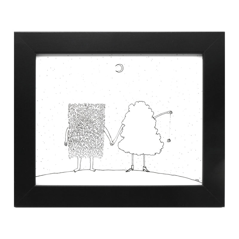 Beautiful Weirdos #23 (Framed Print)