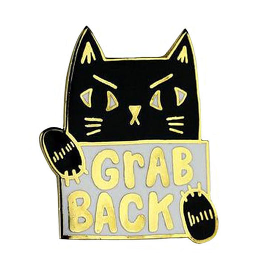 Grab Back Pussy Cat Pin