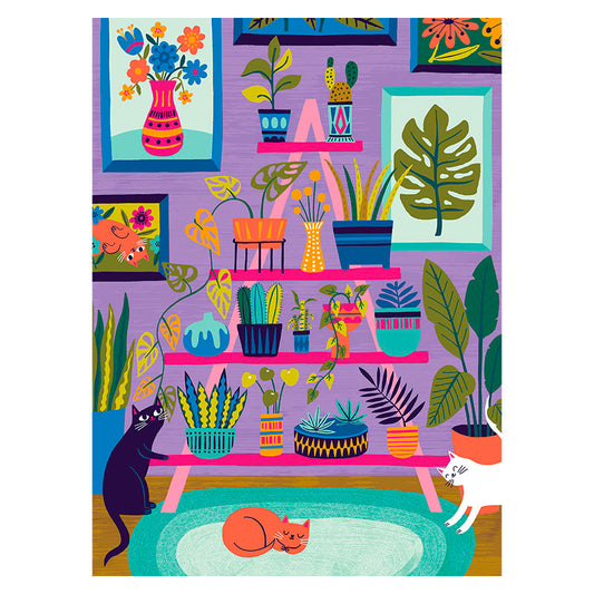 Purrfect Plants Puzzle