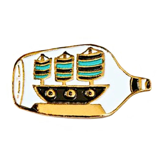 Ship in a Bottle Pin