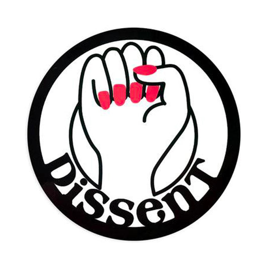 "Dissent" Fist Sticker