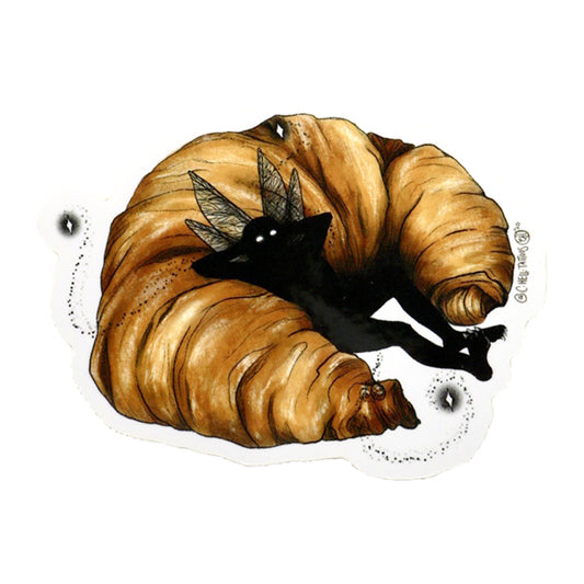 Croissant Lounge Sticker