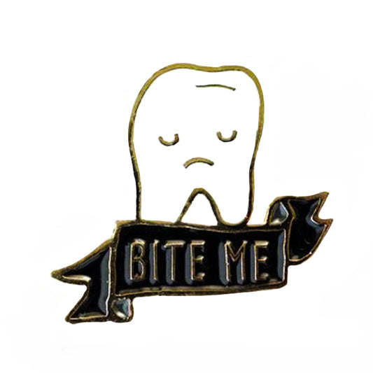 Bite Me Tooth Pin