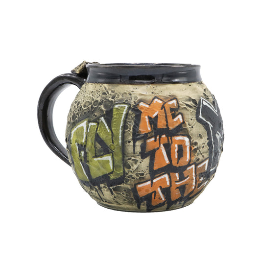 Graffiti Moon Mug - Fly Me to the Moon