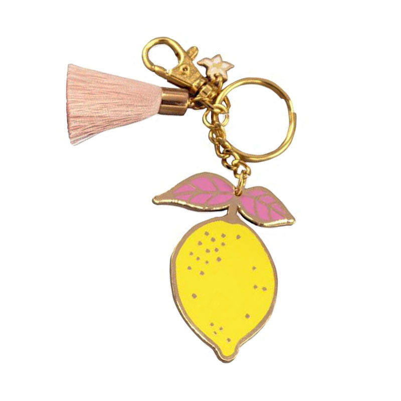 Lemon Keychain