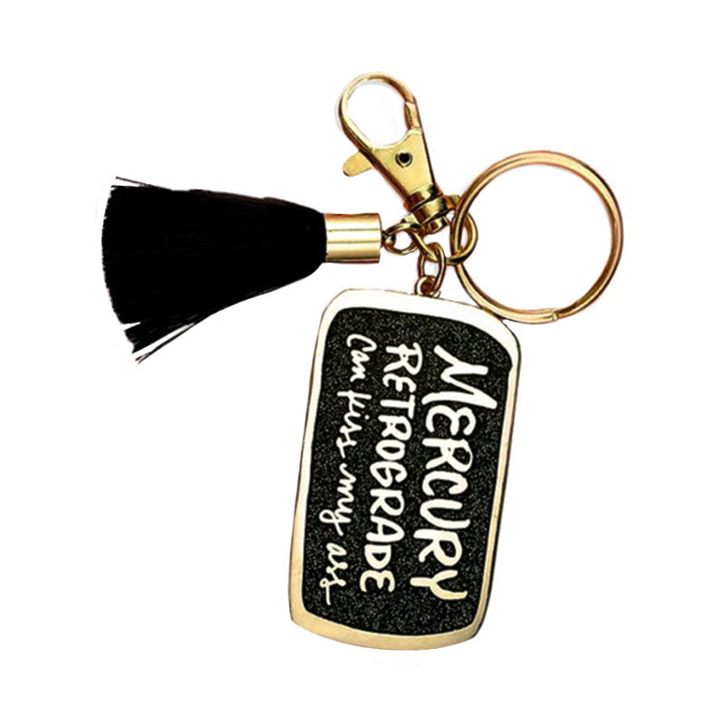 Mercury Retrograde Keychain