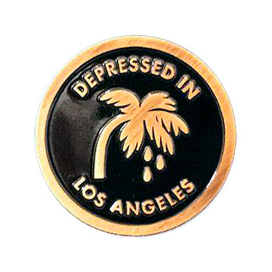 Depressed in Los Angeles Pin