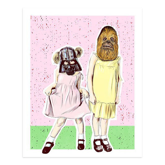 Chewy & Vader Print