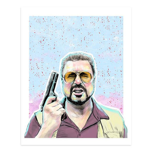 Walter the Big Lebowski Print