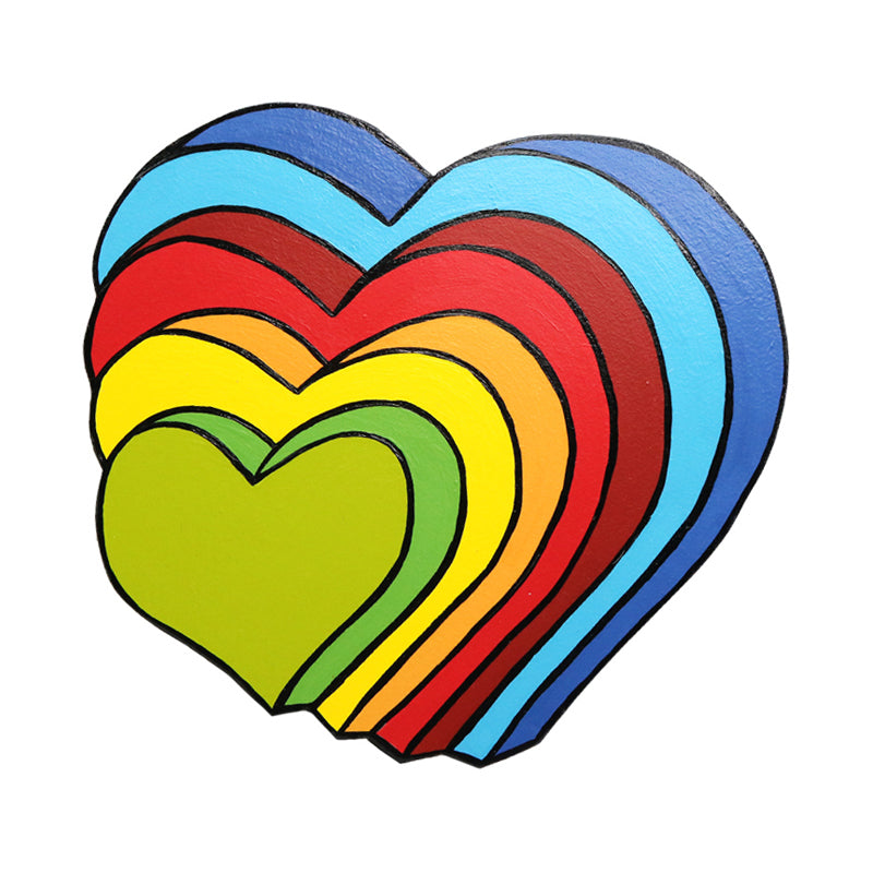 Rainbow Heart