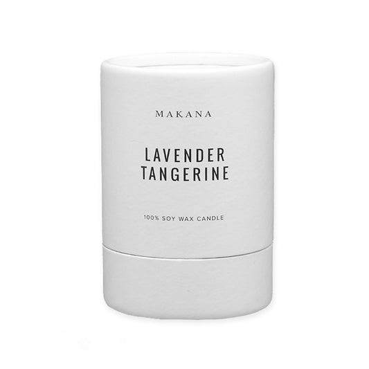 Lavender Tangerine Soy Candle