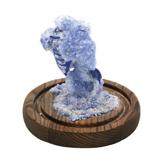 Blue Crystal Deflorate Miniature Sculpture