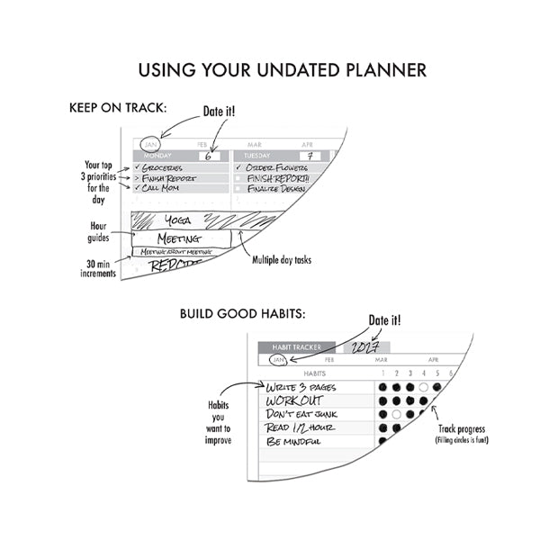 The Undated Planner