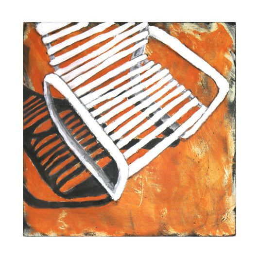 Orange Pool Chair