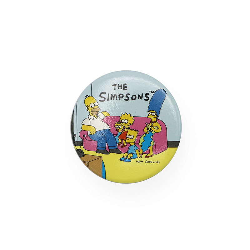 Vintage The Simpsons Pinback Button