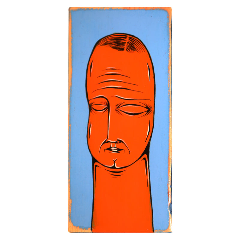 Face in Orange