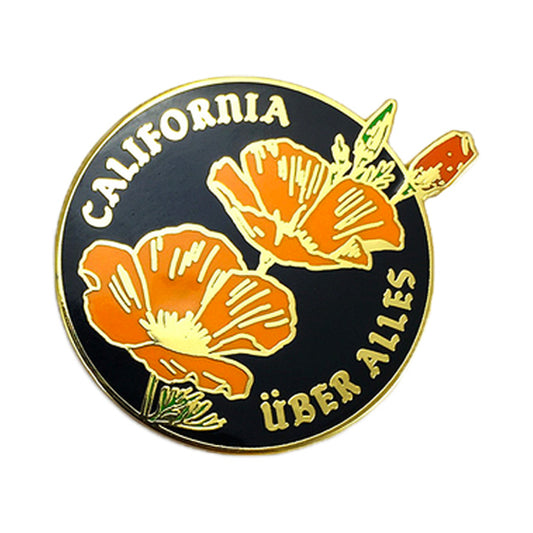 California Uber Alles Pin