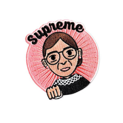 Supreme RBG Ruth Bader Ginsburg Patch - FOLD goods